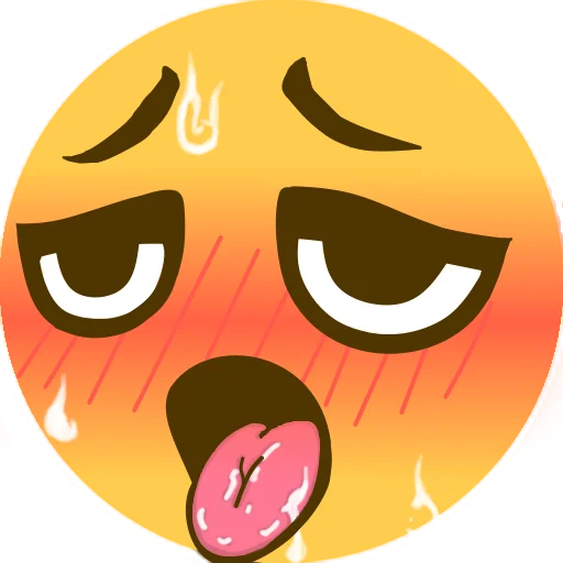 🥵 Стикер «HornyEmojis 4.0» для Telegram