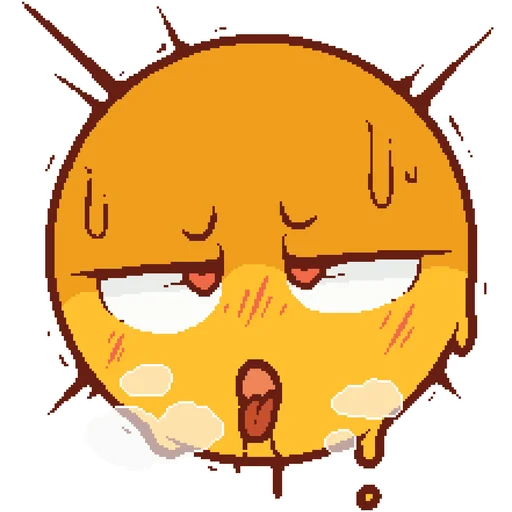 🥵 Стикер «HornyEmojis 4.0» для Telegram