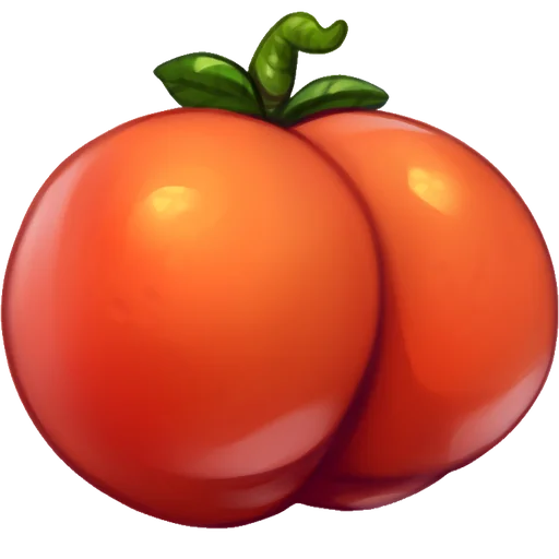 🍑 Стикер «HornyEmojis 4.0» для Telegram