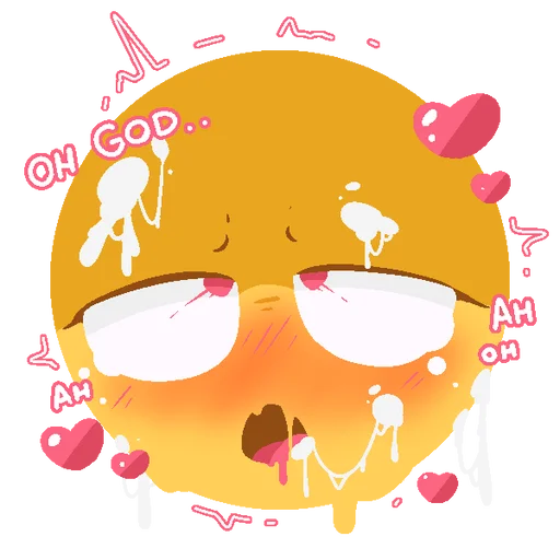 🥵 Стикер «HornyEmojis 4.0» для Telegram
