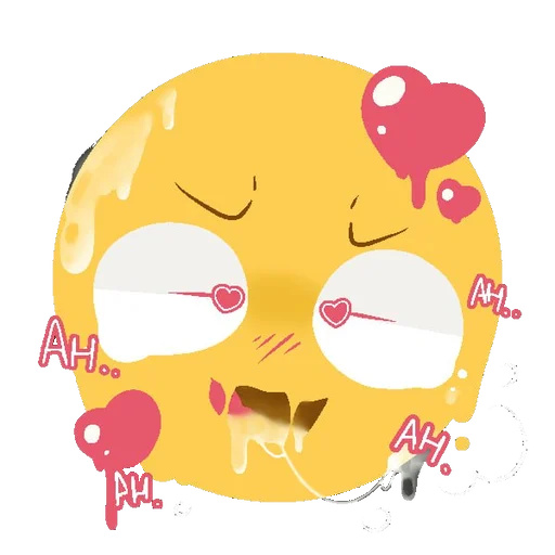 🥵 Стикер «HornyEmojis 4.0» для Telegram