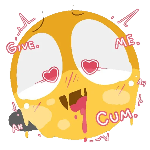 🥵 Стикер «HornyEmojis 4.0» для Telegram