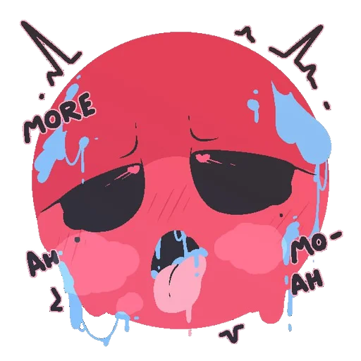 🥵 Стикер «HornyEmojis 4.0» для Telegram