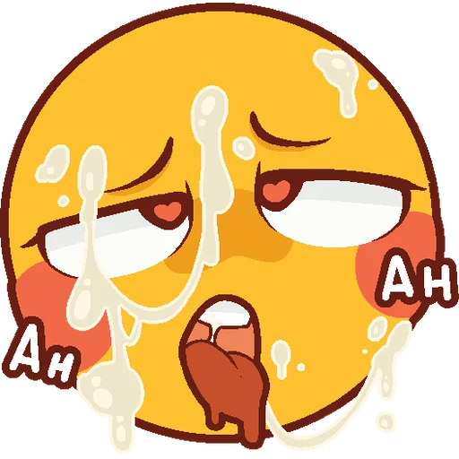 🥵 Стикер «HornyEmojis 4.0» для Telegram