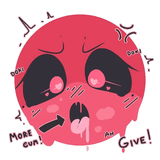 🥵 Стикер «HornyEmojis 4.0» для Telegram