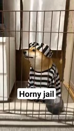 ⛓ Стикер «Horny Jail» для Telegram