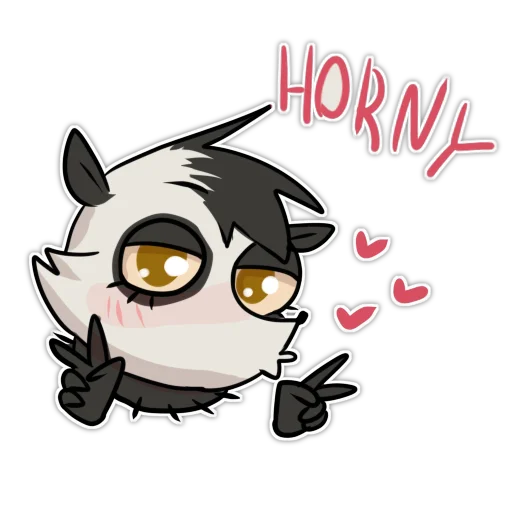 😚 Стикер «Опоссум» для Telegram