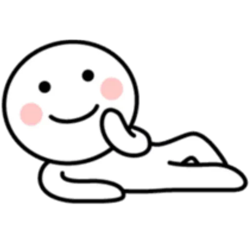 😫 Стикер «Хорошо лежу» для Telegram