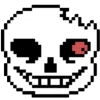 💭 Эмодзи «Horror Sans» для Telegram