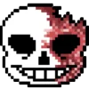 😭 Эмодзи «Horror Sans» для Telegram
