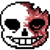 👁 Эмодзи «Horror Sans» для Telegram