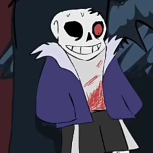 🤔 Стикер «Horrortale sans» для Telegram