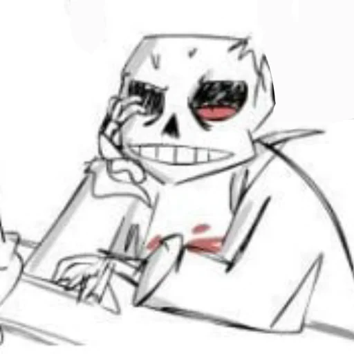 😒 Стикер «Horrortale sans» для Telegram