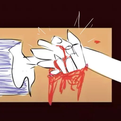🤝 Стикер «Horrortale sans» для Telegram