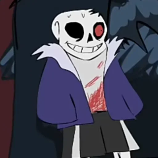 🙂 Стикер «Horrortale sans» для Telegram