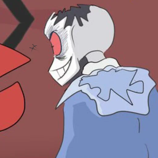 😯 Стикер «Horrortale sans» для Telegram