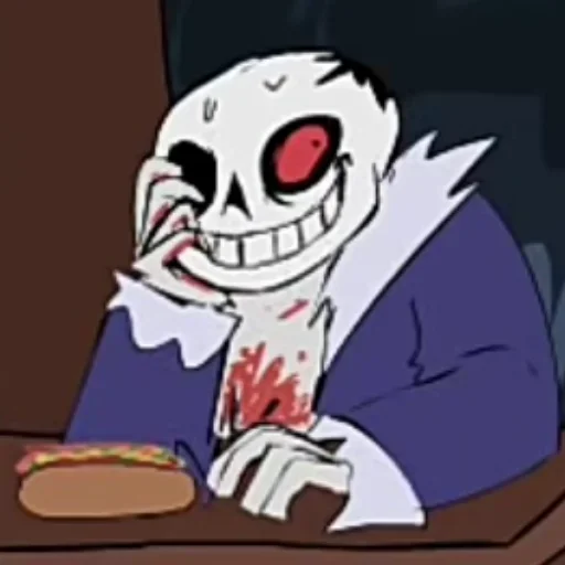 😏 Стикер «Horrortale sans» для Telegram