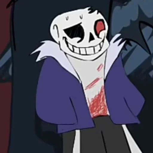 😄 Стикер «Horrortale sans» для Telegram