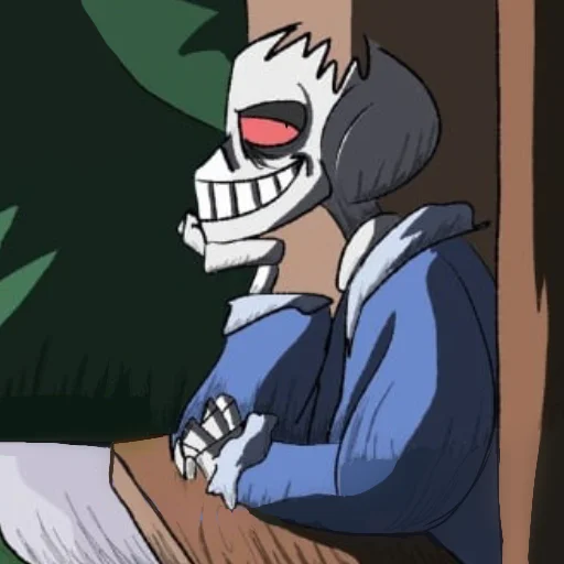 😜 Стикер «Horrortale sans» для Telegram