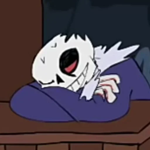 🥱 Стикер «Horrortale sans» для Telegram