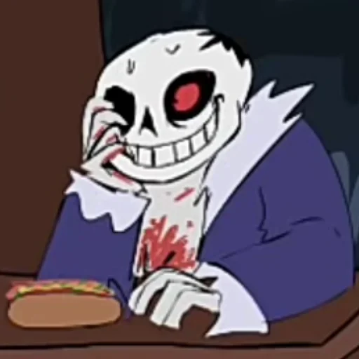 😃 Стикер «Horrortale sans» для Telegram