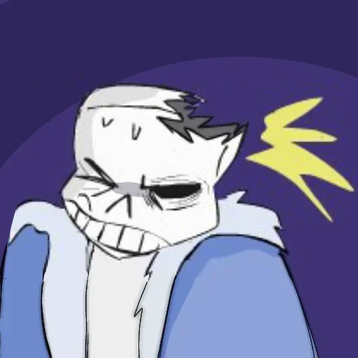 😖 Стикер «Horrortale sans» для Telegram