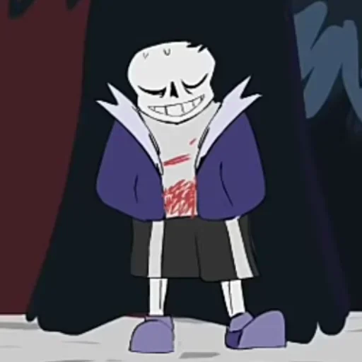 😌 Стикер «Horrortale sans» для Telegram