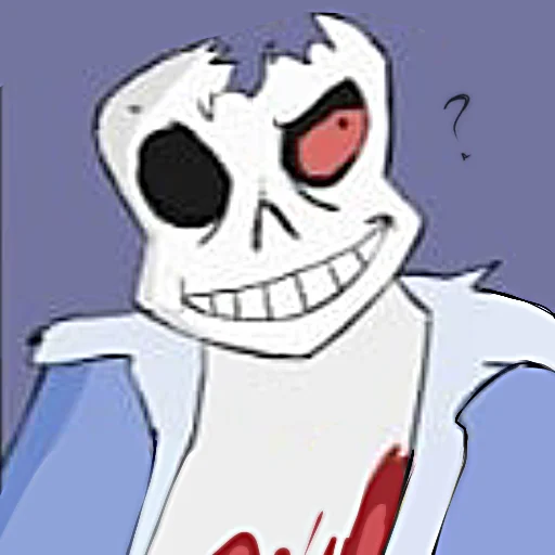 ❓ Стикер «Horrortale sans» для Telegram