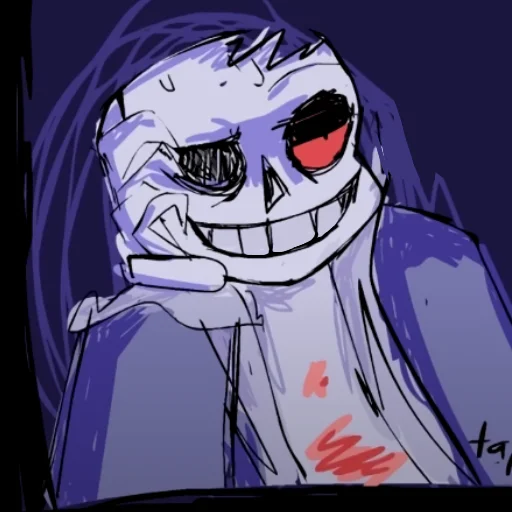 😏 Стикер «Horrortale sans» для Telegram
