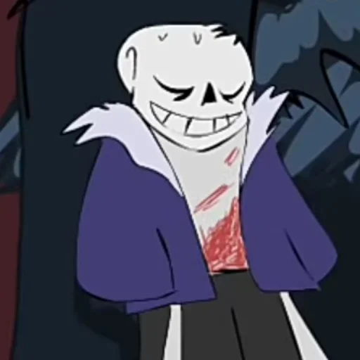 😌 Стикер «Horrortale sans» для Telegram