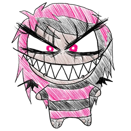 😠 Стикер «horrorxchomp» для Telegram