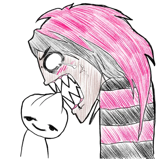 🤬 Стикер «horrorxchomp» для Telegram
