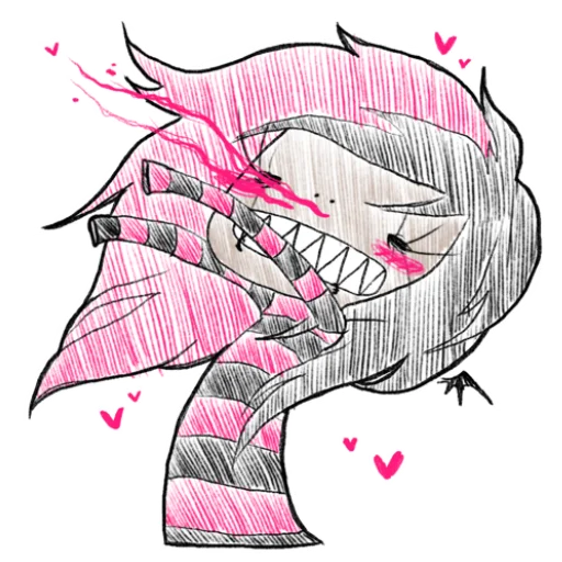 🥰 Стикер «horrorxchomp» для Telegram