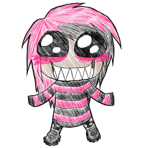 Стикерпак horrorxchomp для Telegram