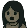 Стикер 47 Horror Emoji
