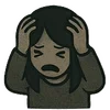 Стикер 56 Horror Emoji