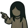 Стикер 45 Horror Emoji
