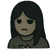 Стикер 42 Horror Emoji