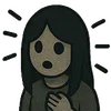 Стикер 37 Horror Emoji