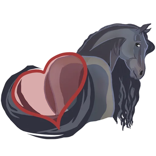 😘 Стикер «Horse Force» для Telegram