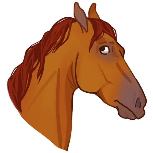 😟 Стикер «Horse Force» для Telegram