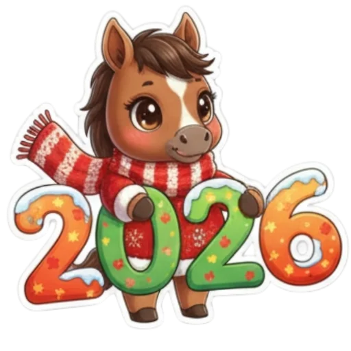 🔥 Стикер «Xmas 2026» для Telegram