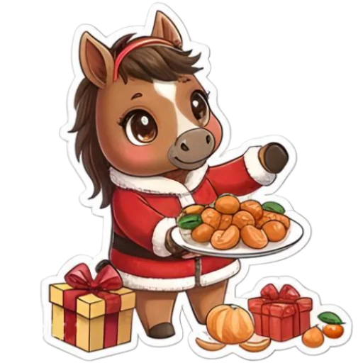 ❤ Стикер «Xmas 2026» для Telegram