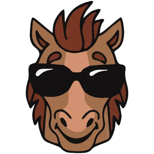 😎 Эмодзи «Horse» для Telegram