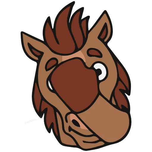 🫣 Эмодзи «Horse» для Telegram