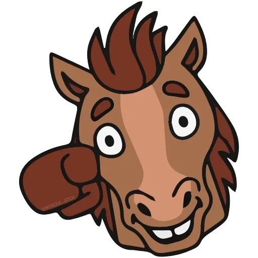 🫵 Эмодзи «Horse» для Telegram