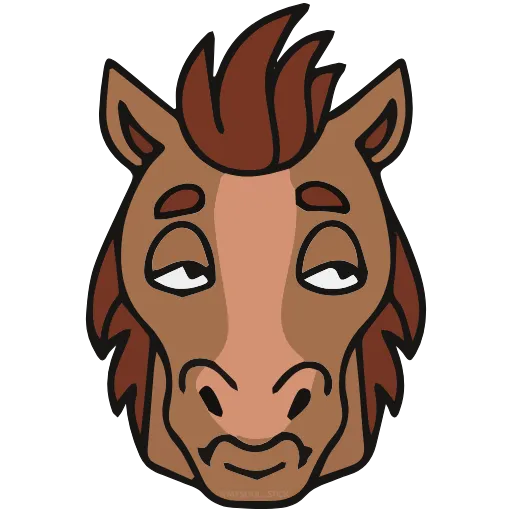 😒 Эмодзи «Horse» для Telegram