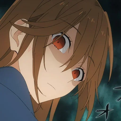 👿 Стикер «Hori san to Miyamura kun» для Telegram