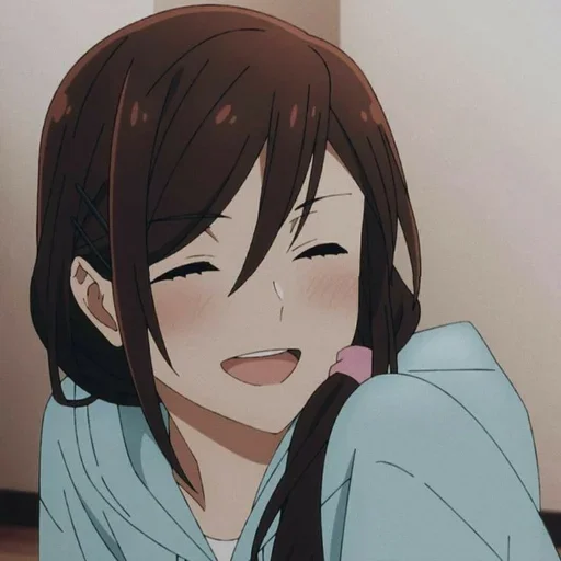 😁 Стикер «Hori san to Miyamura kun» для Telegram