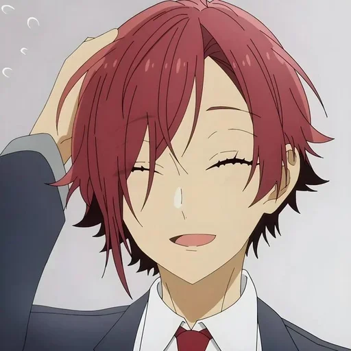 😀 Стикер «Hori san to Miyamura kun» для Telegram